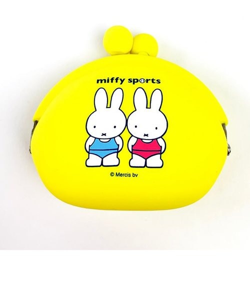 Miffy ミッフィー Pochi スポーツ がま口 小銭入れ 財布 コインケース イエロー グッズ Perfect World パーフェクトワールド の通販 Mall