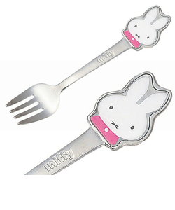 ミッフィー フォーク ピンク ミッフィーハピネス miffy キッチン用品 4964412277169(MCD)