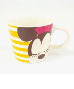 ディズニー ミニー マグ フェイス マグカップ コップ 食器 Disney イエロー グッズ 日本製 