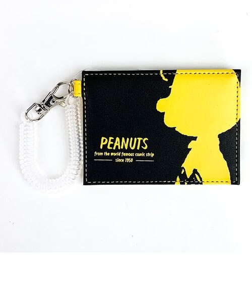 スヌーピー Snoopy シングルパスケース フェイスヨコ チャーリー ブラウン パスケース ポーチ 小物入れ ブラック Mcor Perfect World パーフェクトワールド の通販 Mall