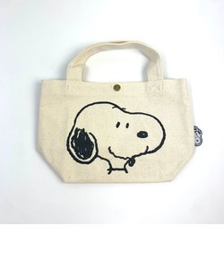 スヌーピー PEANUTS ミニトート バッグ ベージュ 　 　