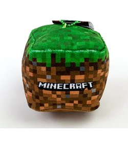 Minecraft マインクラフト マイクラ 草 キューブ ボールチェーンマスコット ブラウン