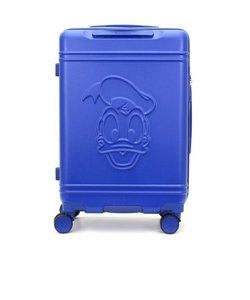 ディズニー ドナルドダック スーツケース フェイス M キャリー ブルー 50L