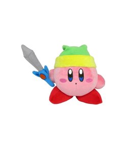 星のカービィ Kirby KP09 ソードカービィ (S) ぬいぐるみ ピンク