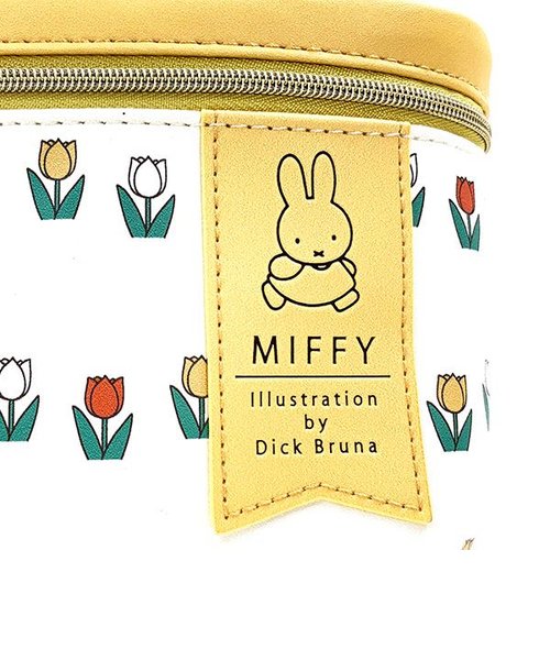 ミッフィー バニティポーチ YE イエロー チューリップシリーズ miffy