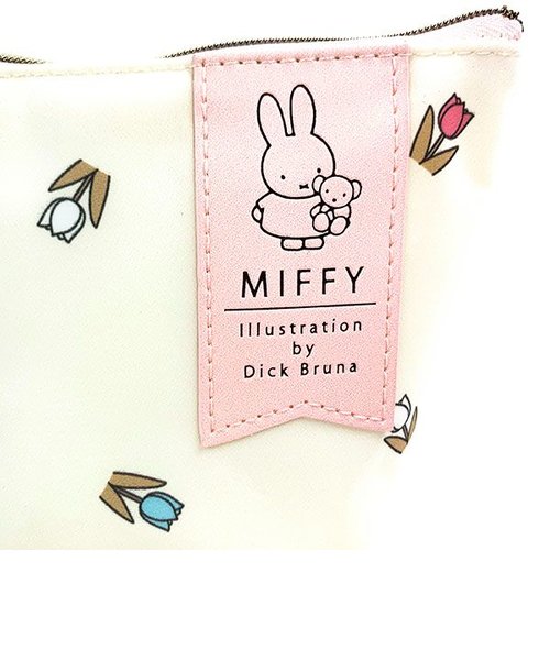 ミッフィー ミニ舟形ポーチ PK ピンク チューリップシリーズ miffy