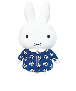 ミッフィー miffy ぬいぐるみティシュカバー　フラワー ティシュケース ブルー 　 　