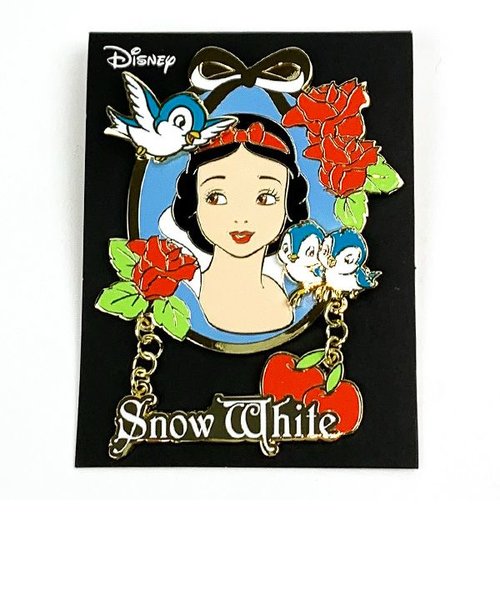 ディズニー Disney コレクションピンバッチ 白雪姫 バッチ マリモ