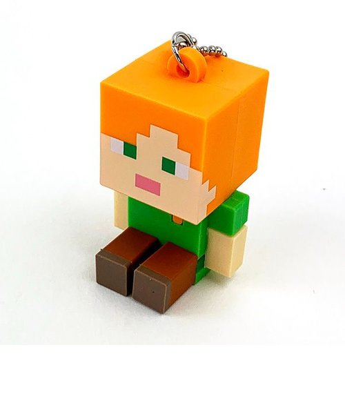 Minecraft PVCマスコット キーホルダー アレックス キーチェーン