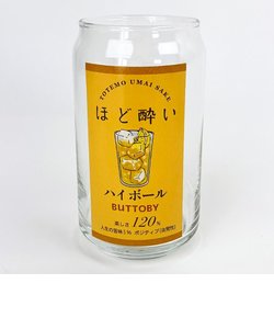 缶型グラス/ほど酔いハイボール グラス     日本製