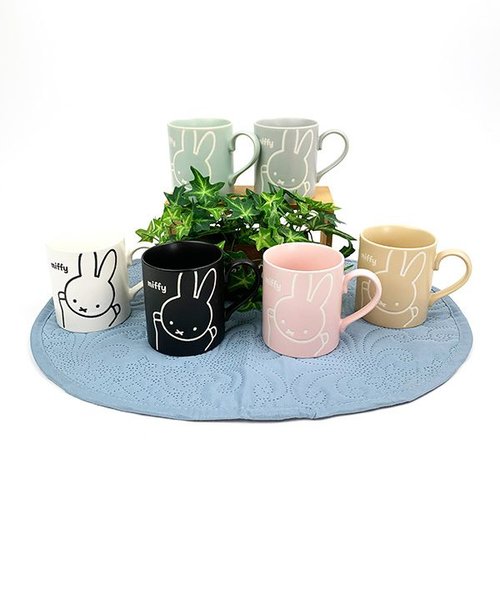 ミッフィー 撥水マグ miffy friend グレー マグカップ コップ キッチン