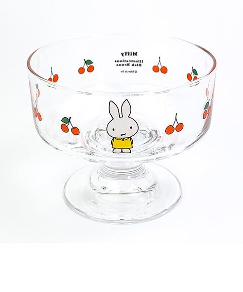 ミッフィー デザートグラス レトロ喫茶 サクランボ 日本製 ガラス