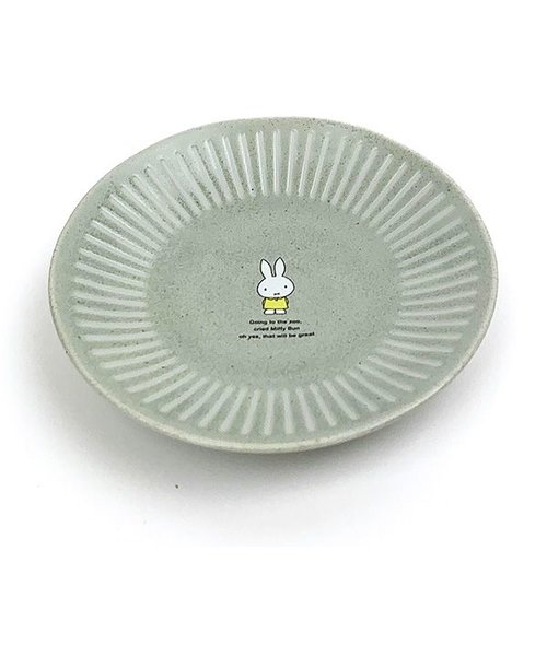 ミッフィー ミニプレート ストーングレー お皿 食器 日本製
