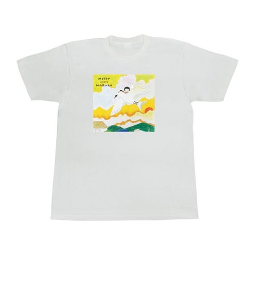 ミッフィー miffy T シャツ アジサイ MIFFY MEETS MARUKO ホワイト M