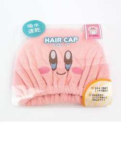 星のカービィヘアキャップ　カービィ 吸水 ピンク