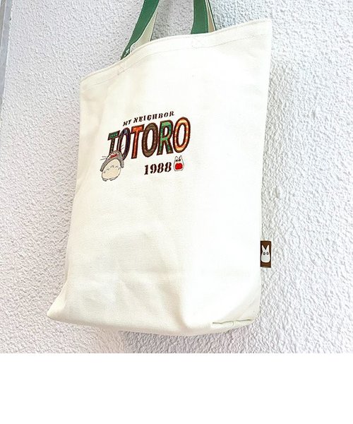 ジブリ となりのトトロ トートバッグ ホワイト Totoro Bag - トートバッグ