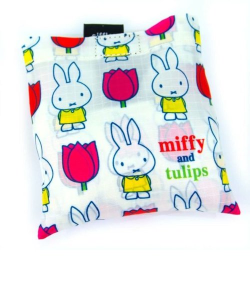 ミッフィー miffy エコバッグ チューリップ お買い物 ホワイト | PERFECT WORLD（パーフェクトワールド）の通販 - &mall