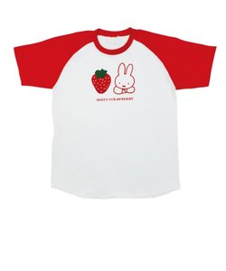 ミッフィー miffy ラグランスリーブTシャツ ストロベリーシリーズ