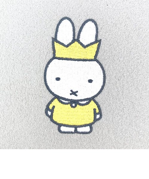 ミッフィー miffy マルチポーチ (グレー) 母子手帳ケース 通帳ケース