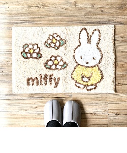 ミッフィー miffy バスマット(花の道) Dick Bruna ギフト箱入り