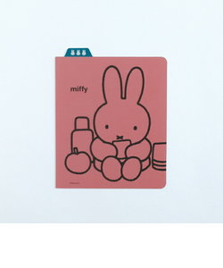 ミッフィー miffy リングノート用下敷き（スクエア) 文房具 ピンク 日本製