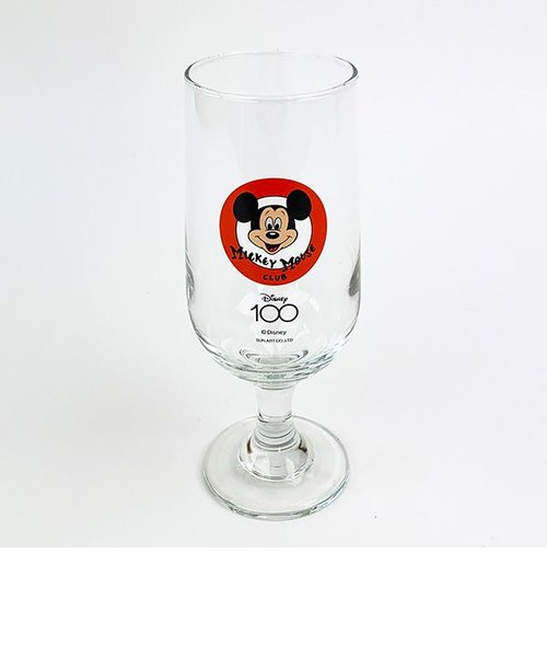 ディズニー100周年 ソーダグラス ミッキーレトロポップ Disney ガラスコップ 日本製