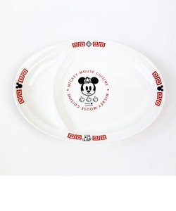 ディズニー ミッキー  餃子皿 中華シリーズ 食器 キッチン 日本製 Disney