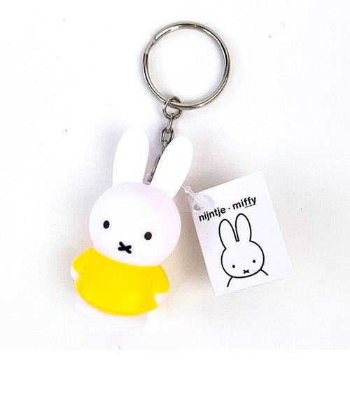 ミッフィー miffy キーチェーン キーホルダー イエロー マスコット