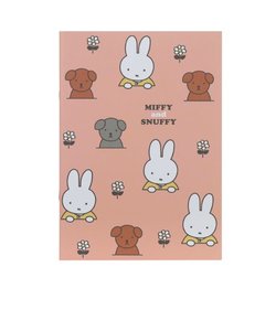 ミッフィー＆スナッフィー A5ノート（ピンク） 文具 文房具 miffy and snuffy 23AW 日本製