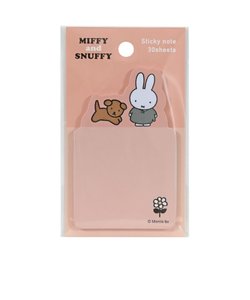 ミッフィー＆スナッフィー ふせん（ピンク） 文具 文房具 miffy and snuffy 23AW 日本製