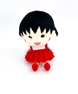 ちびまる子ちゃん ぬいぐるみ3 まる子 インテリア レッド