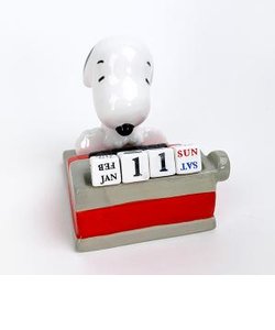 スヌーピー 卓上万年カレンダータイプライター  SNOOPY