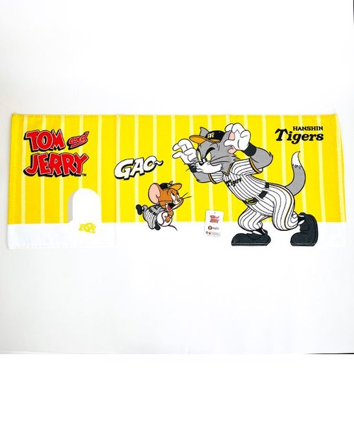 阪神タイガース×トムとジェリー フェイスタオル(34×85cm) 野球応援 