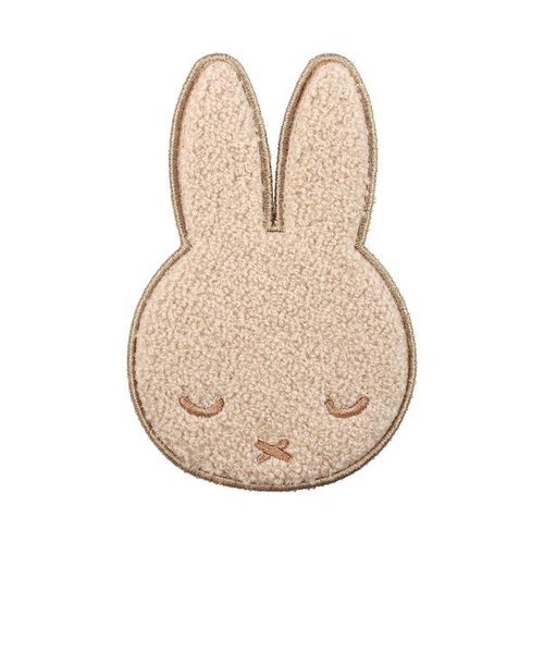 ミッフィー miffy サガラ刺繍マルチミニマット （モカ） コースター インテリア