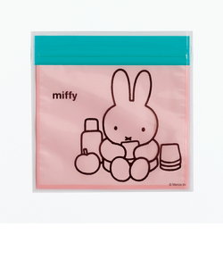 ミッフィー miffy ジッパーバッグ（ピンク） 小物入れ ラッピング 日本製