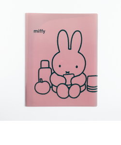 ミッフィー miffy A4クリアブックファイル（pink） 文具