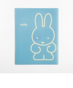 ミッフィー miffy A4クリアブックファイル（blue） 文具