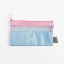 ミッフィー miffy メッシュペンポーチ（blue） 筆箱 文具