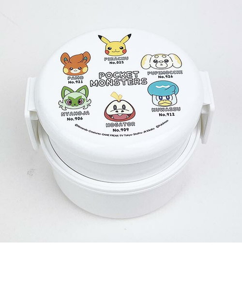 ポケットモンスター 抗菌丸型ランチＢＯＸ2段 ランチ 日本製 ポケモン