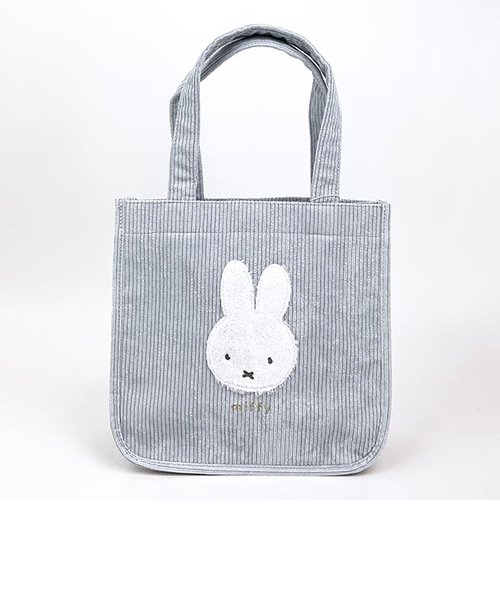 ミッフィー miffy ふわもこワッペンシリーズ ミニトートバッグ ランチ