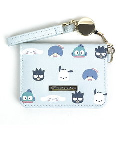 サンリオ オープンパスケース ブルー ICカード 定期入れ Sanrio