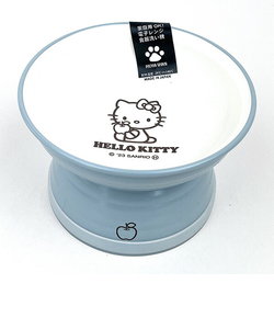 サンリオ ハローキティ フードボール (ブルー) ペット用品 日本製 Sanrio