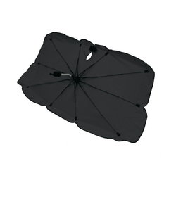 折り畳み傘型 サンシェード ブラック Mサイズ カー用品 車関連