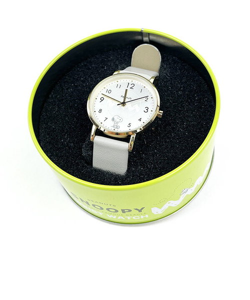スヌーピー SNOOPY ジグザグエッチングウォッチ 時計 腕時計 グレー | PERFECT WORLD（パーフェクトワールド）の通販 - u0026mall