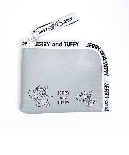 トムとジェリー ミニ財布 (グレー) コンパクト財布