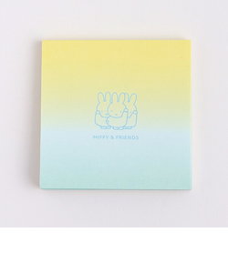 ミッフィー ツインメモパッド（miffy&friends） 文具 日本製 イエロー/ブルー