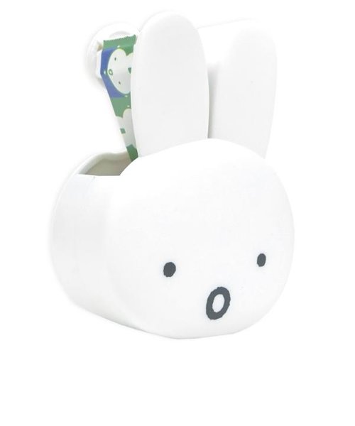 ミッフィー miffy フェイステープカッター (グリーン) テープ付き 文具