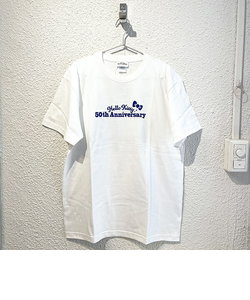 サンリオ ハローキティ 50thTシャツ(ホワイト) Lサイズ