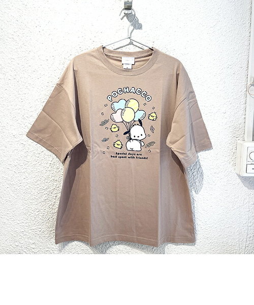 サンリオ ポチャッコ 35周年(35th) Ｔシャツ ピンク Sanrio