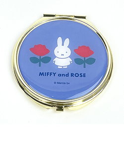 ミッフィー miffy MIFFY AND ROSE コンパクトミラー 日用品